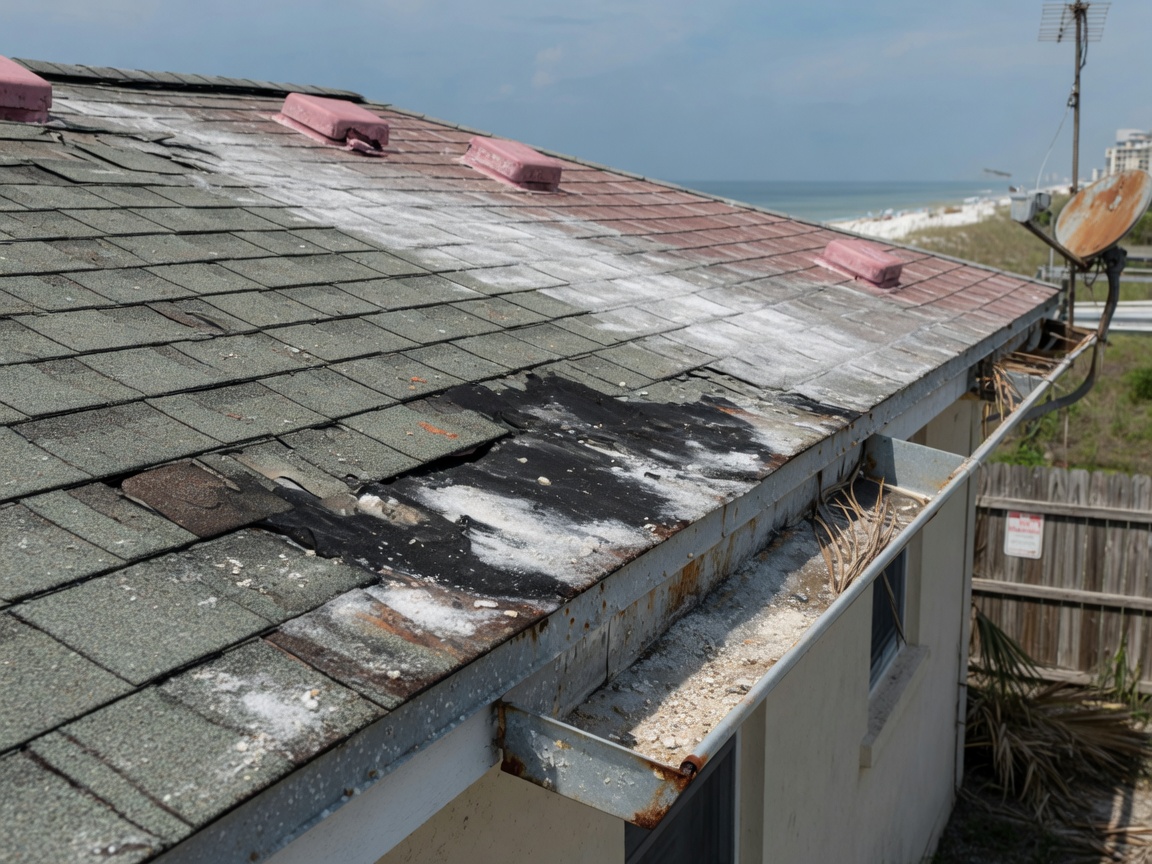 How Salt Air Affects Roofing Materials Near Panama City Beach