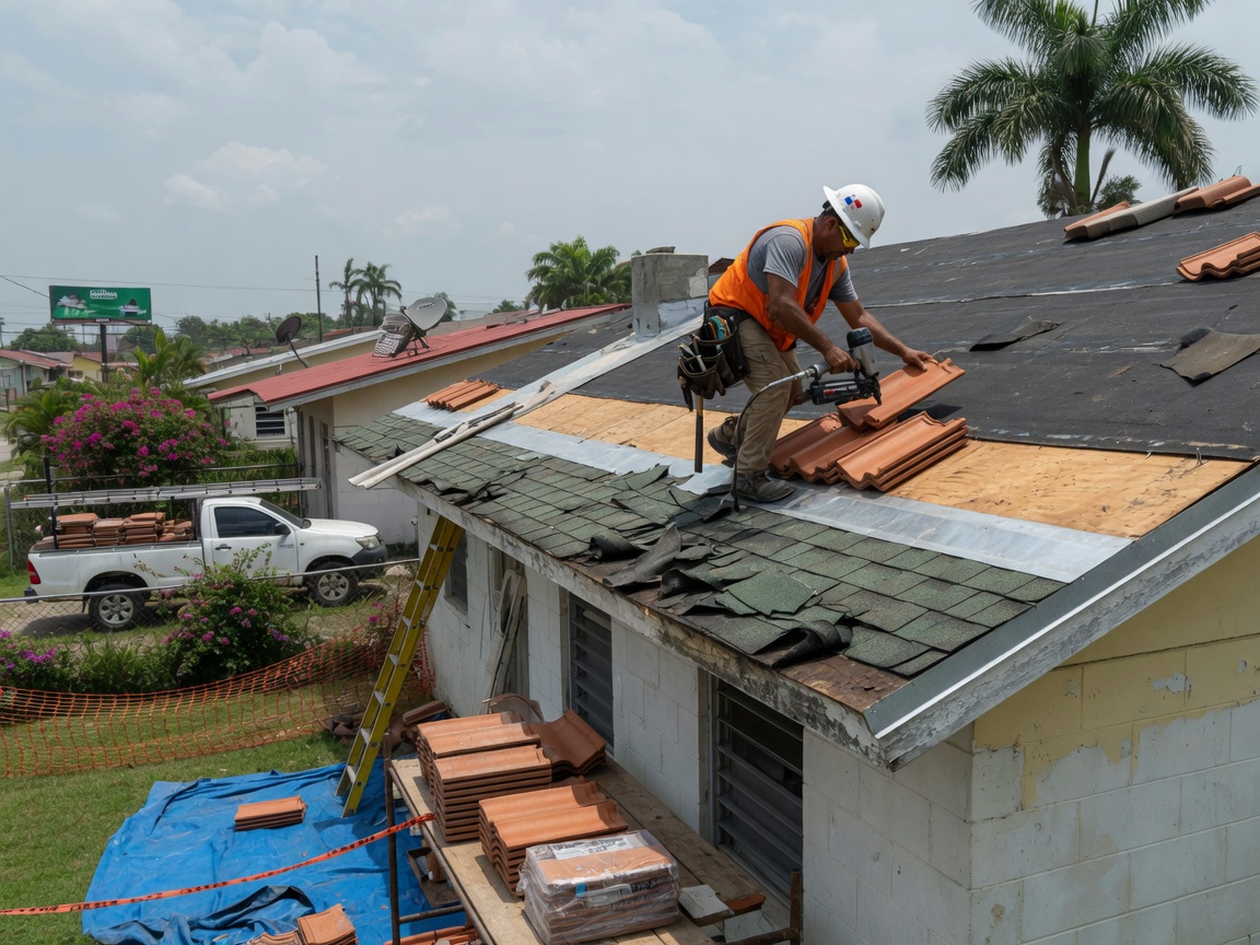 Roof Replacement in Panama City